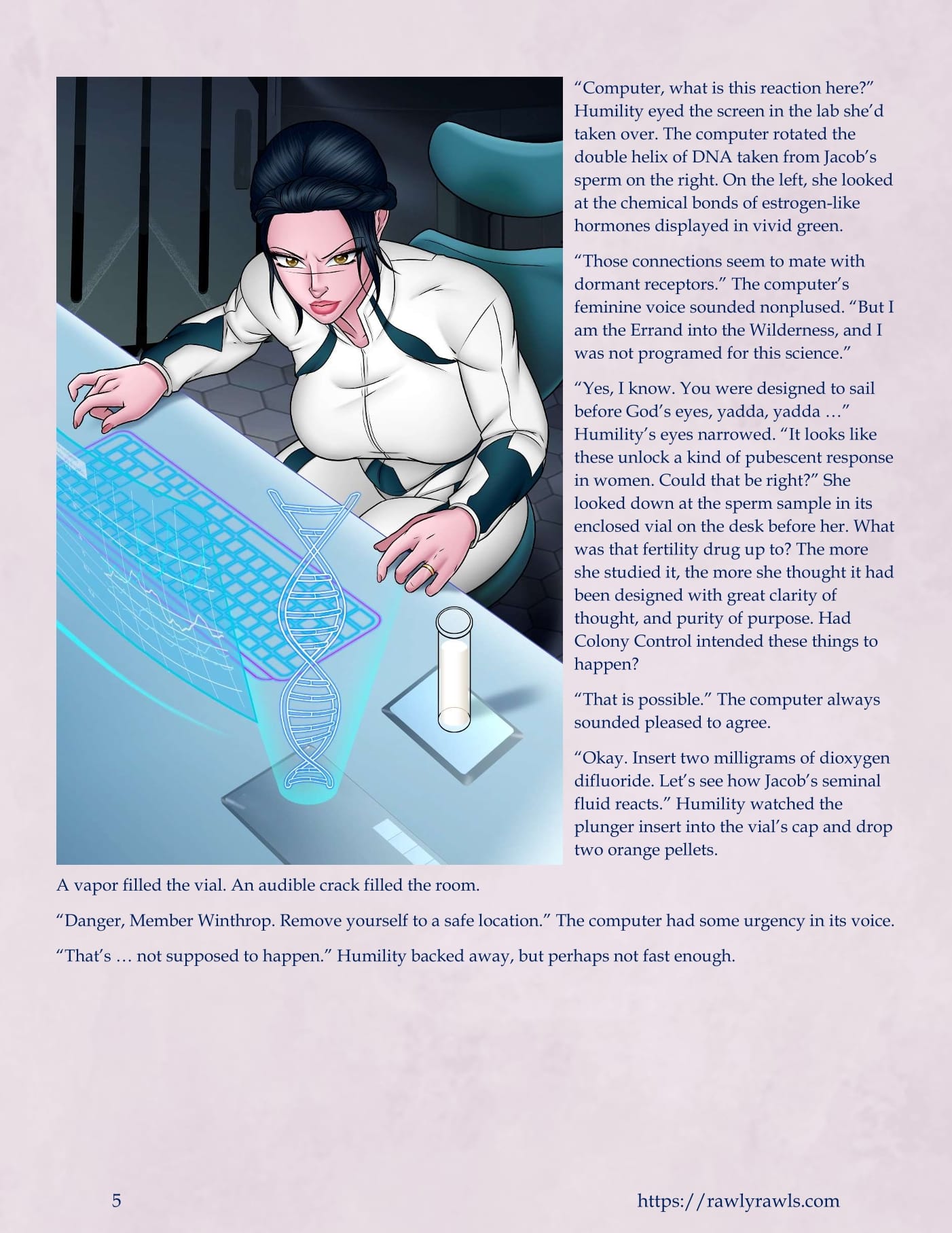 Mothership Wilderness [Adun , RawlyRawls] 5 . Mothership Wilderness - Chapter 5 [Adun , RawlyRawls] – page 5