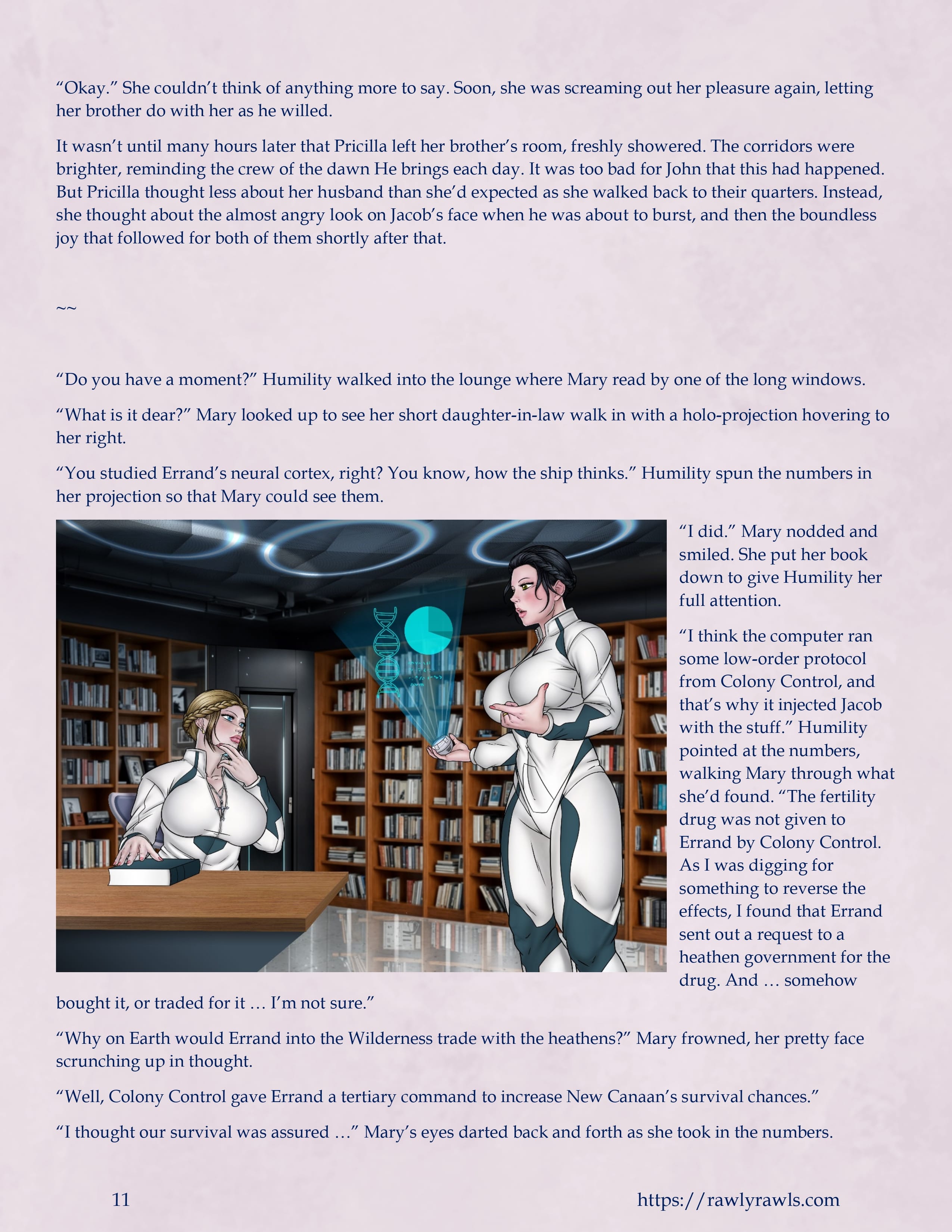 Mothership Wilderness [Adun , RawlyRawls] 7 . Mothership Wilderness - Chapter 7 [Adun , RawlyRawls] – page 11