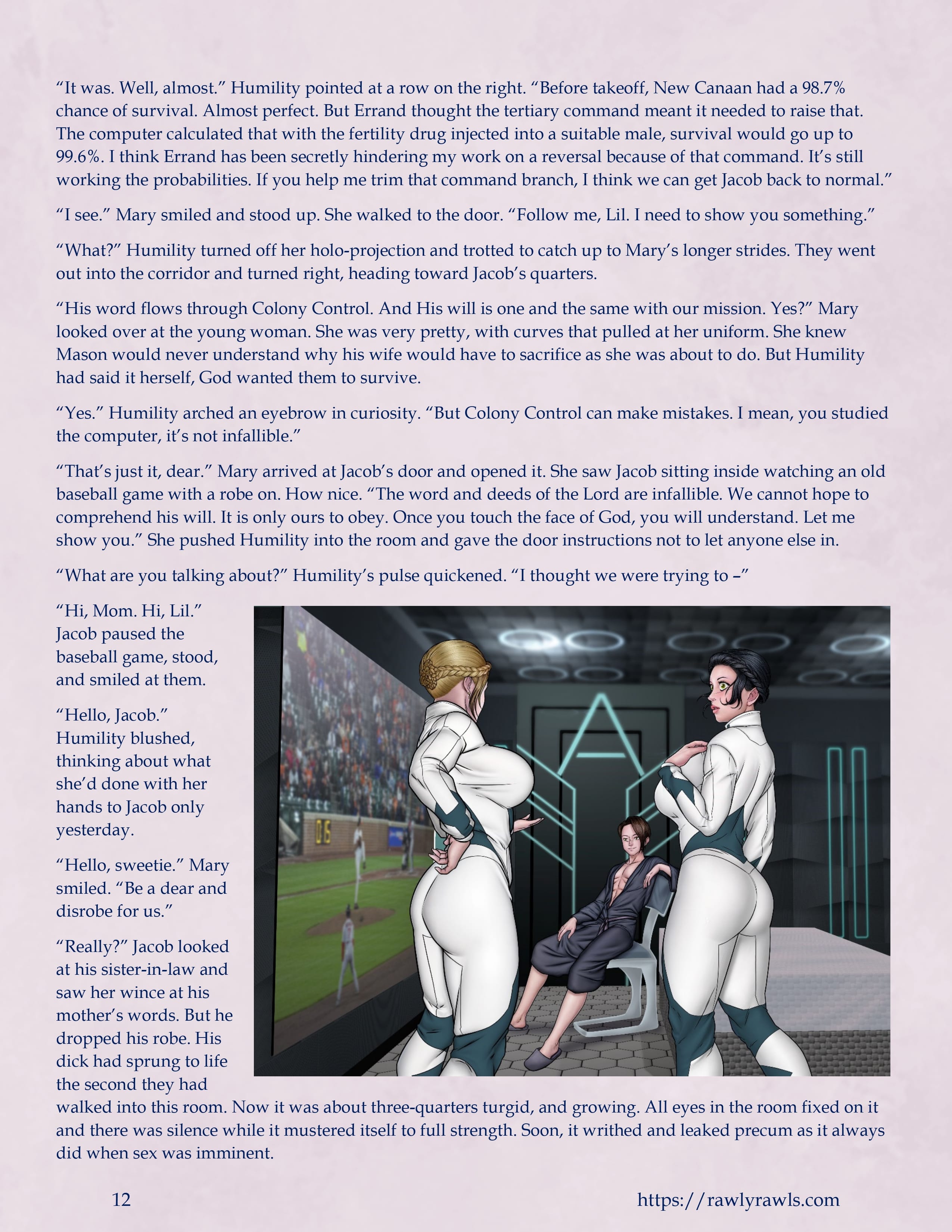 Mothership Wilderness [Adun , RawlyRawls] 7 . Mothership Wilderness - Chapter 7 [Adun , RawlyRawls] – page 12