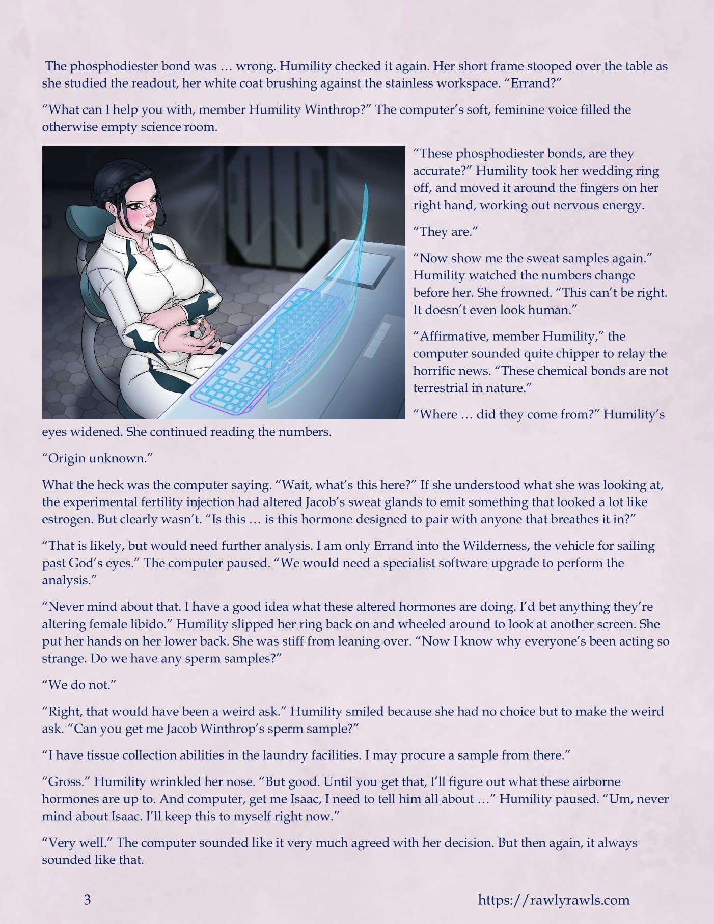 Mothership Wilderness [Adun , RawlyRawls] 4 . Mothership Wilderness - Chapter 4 [Adun , RawlyRawls] – page 3