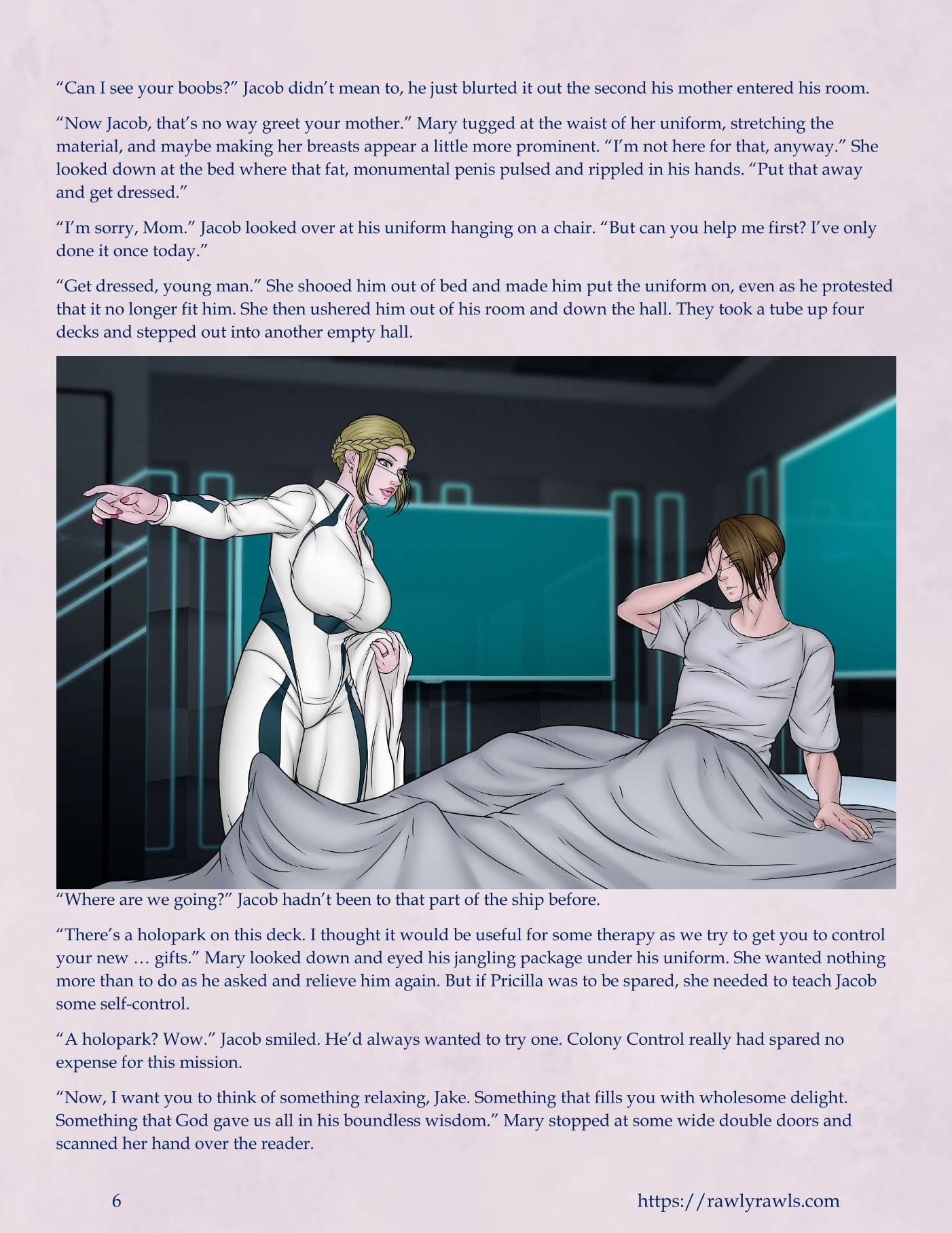 Mothership Wilderness [Adun , RawlyRawls] 4 . Mothership Wilderness - Chapter 4 [Adun , RawlyRawls] – page 6