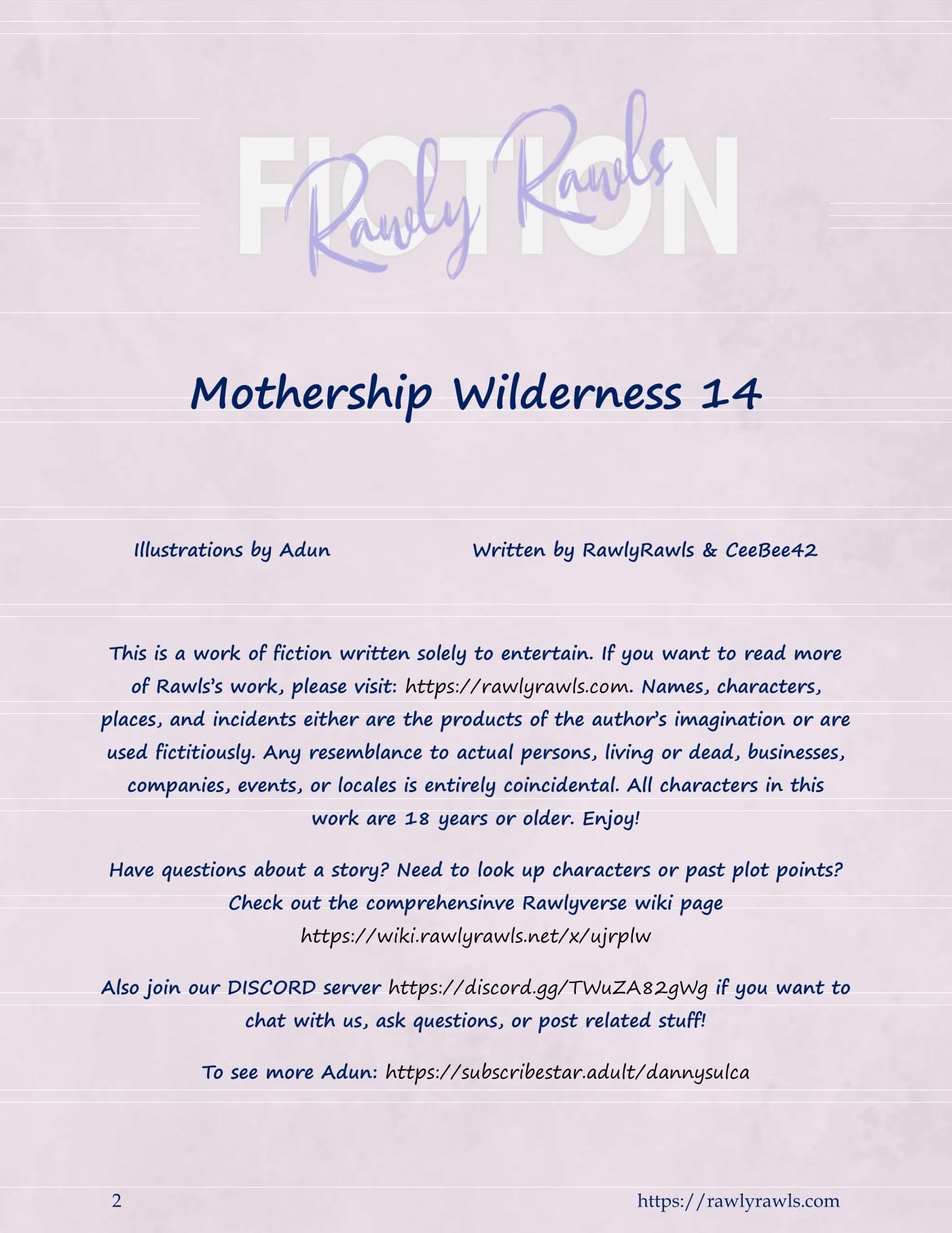 Mothership Wilderness [Adun , RawlyRawls] 14 . Mothership Wilderness - Chapter 14 [Adun , RawlyRawls] – page 2