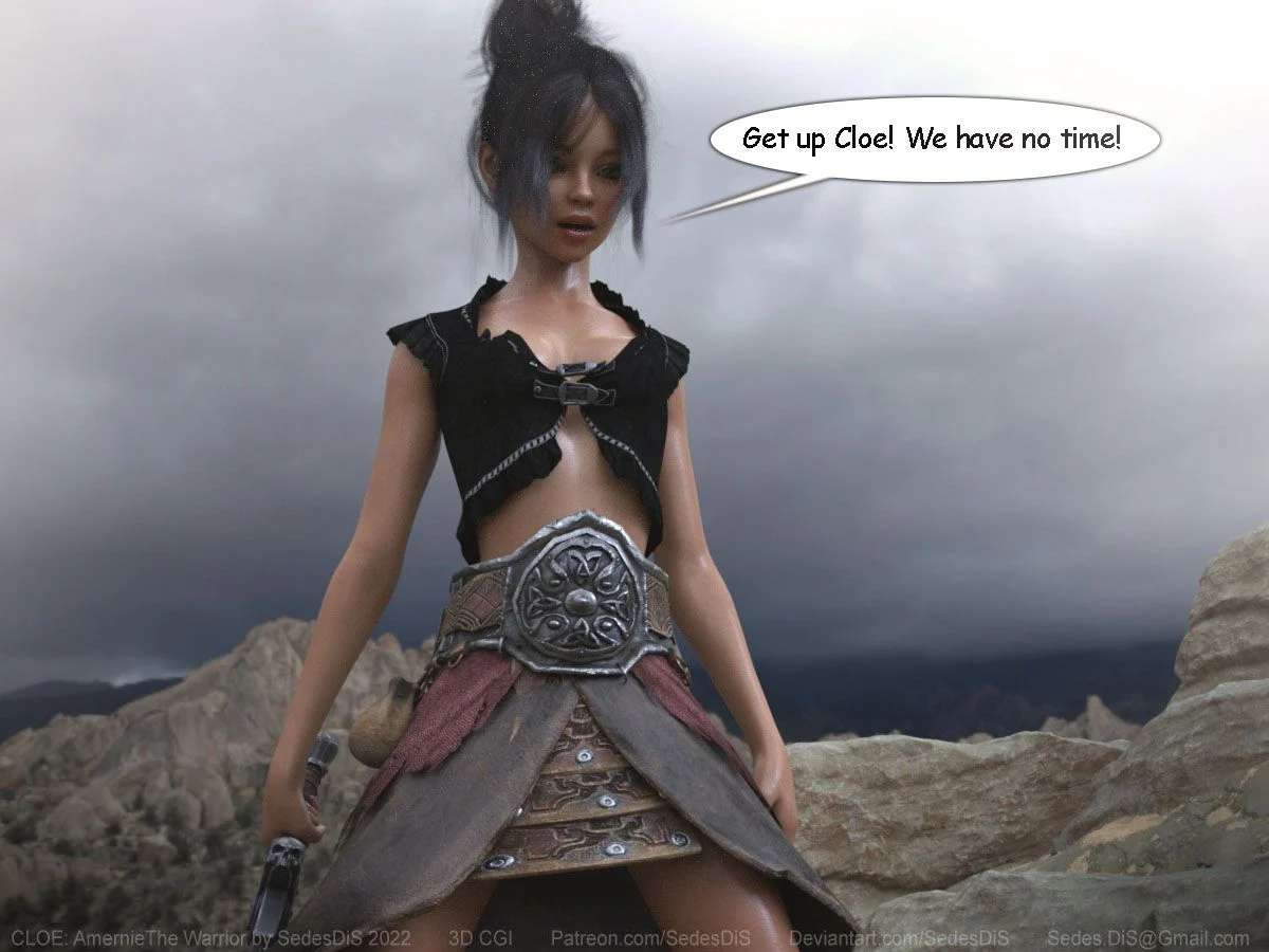 The Story of Cloe [SedesDiS] 5 . Cloe - Amernie the Warrior - Chapter 5 [SedesDiS] – page 45