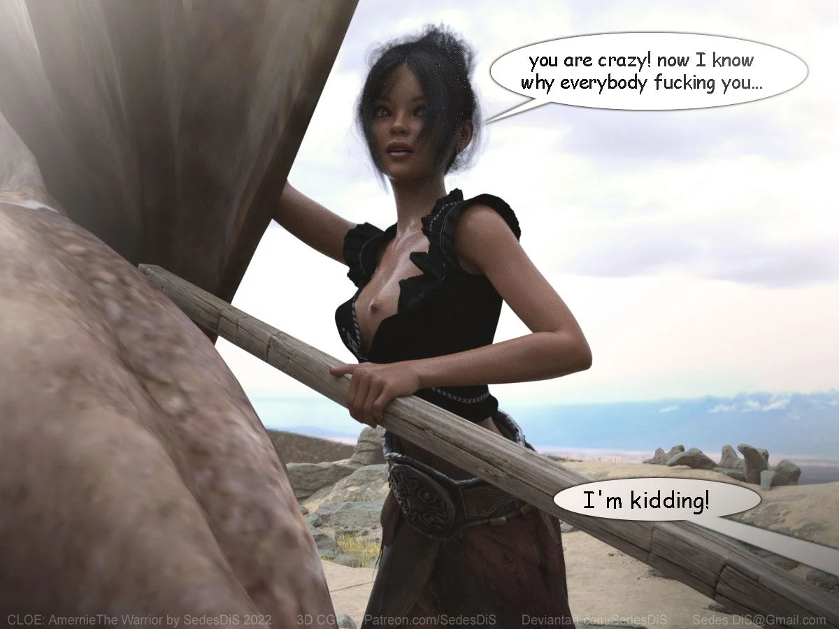 The Story of Cloe [SedesDiS] 5 . Cloe - Amernie the Warrior - Chapter 5 [SedesDiS] – page 57