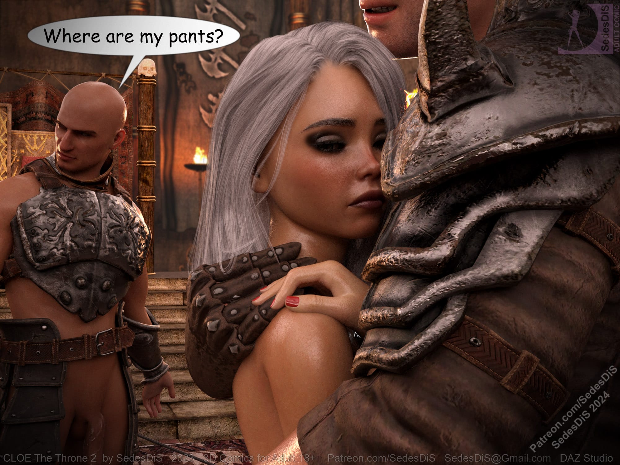 The Story of Cloe [SedesDiS] 7 . Cloe - The Throne 2 - Chapter 7 [SedesDiS] – page 180