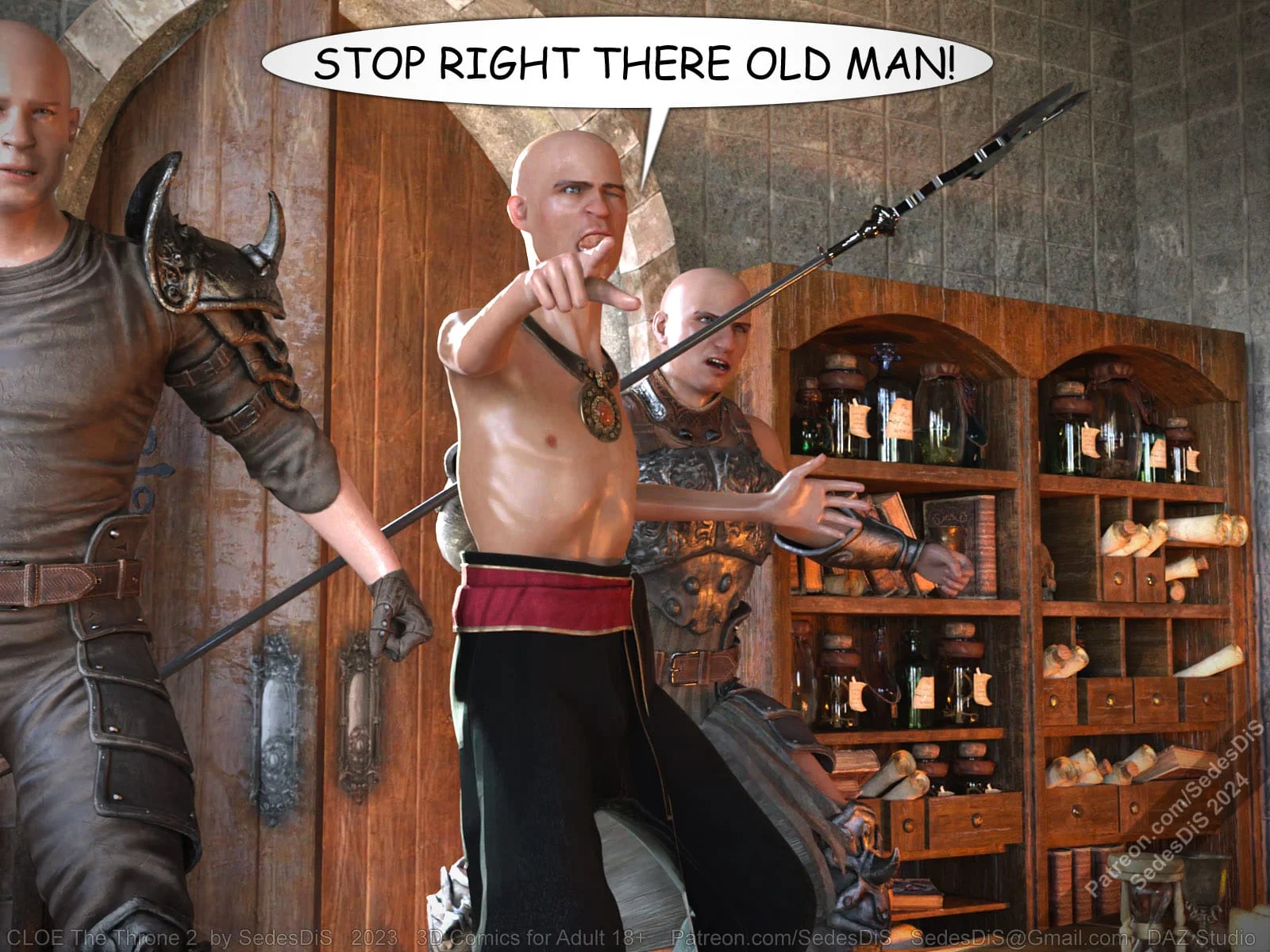 The Story of Cloe [SedesDiS] 7 . Cloe - The Throne 2 - Chapter 7 [SedesDiS] – page 39