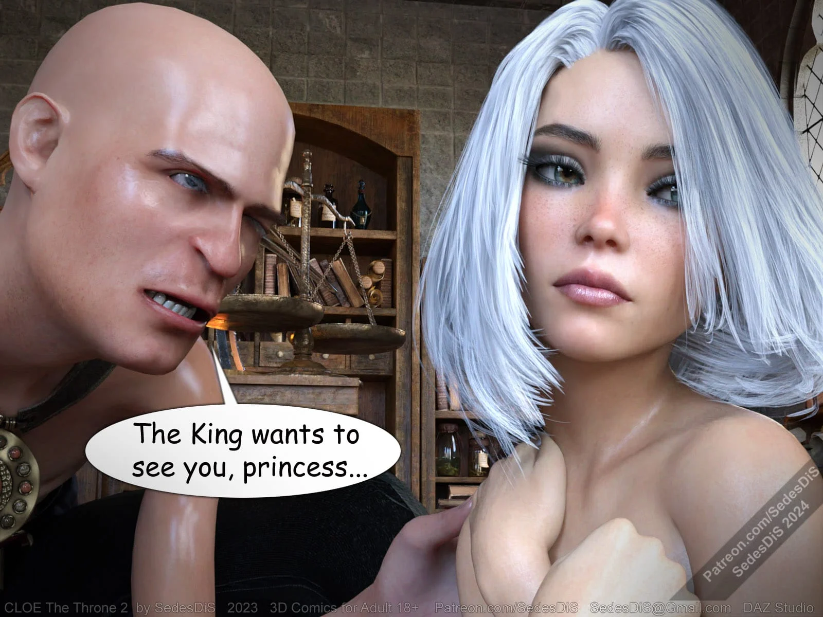The Story of Cloe [SedesDiS] 7 . Cloe - The Throne 2 - Chapter 7 [SedesDiS] – page 47