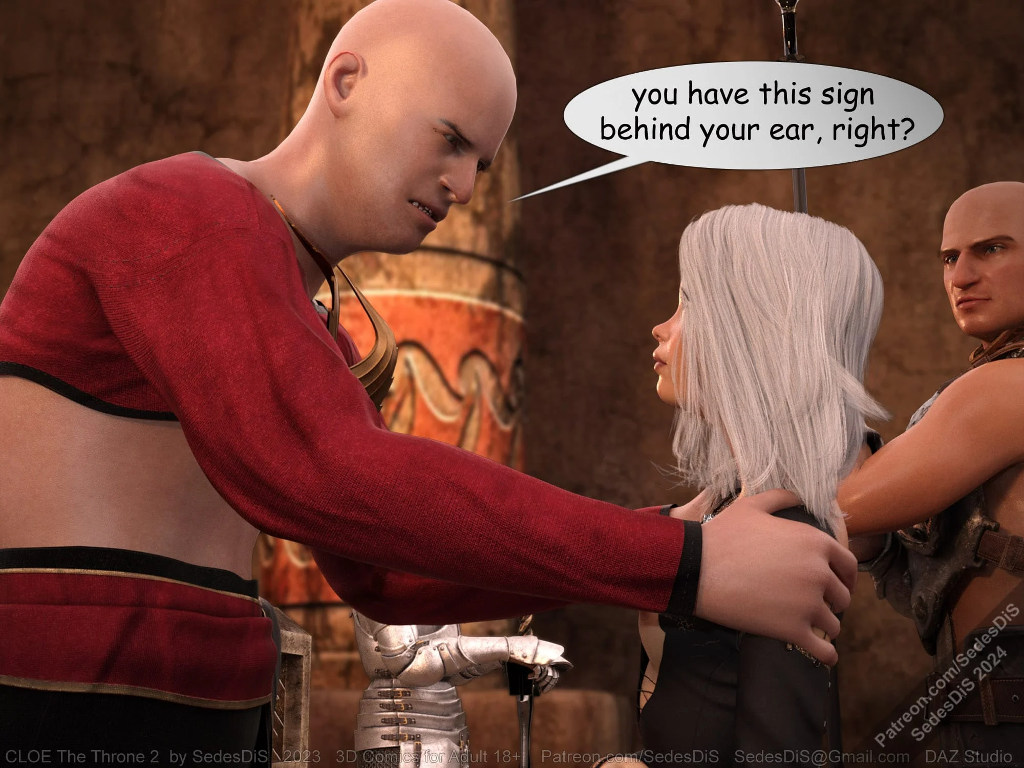 The Story of Cloe [SedesDiS] 7 . Cloe - The Throne 2 - Chapter 7 [SedesDiS] – page 77