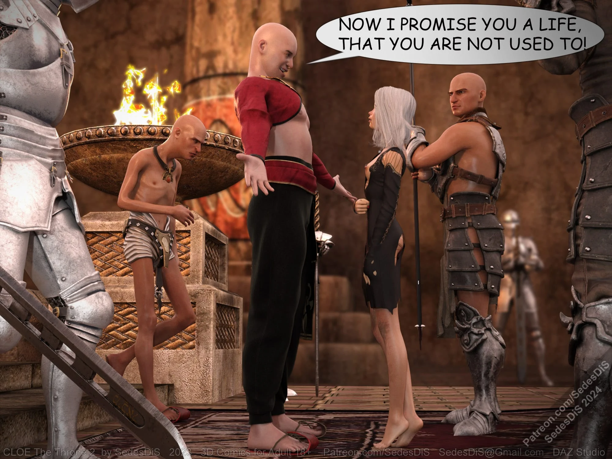 The Story of Cloe [SedesDiS] 7 . Cloe - The Throne 2 - Chapter 7 [SedesDiS] – page 80