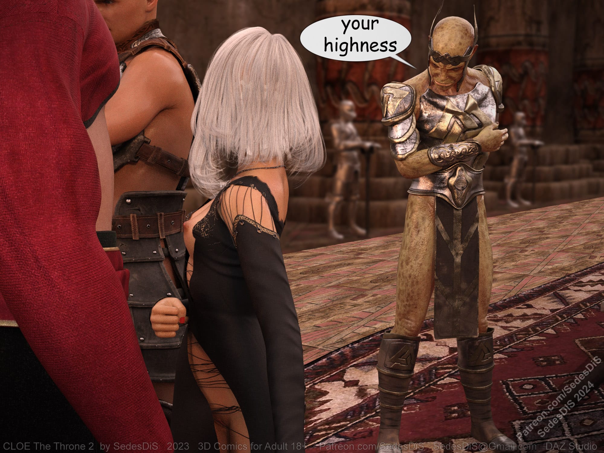 The Story of Cloe [SedesDiS] 7 . Cloe - The Throne 2 - Chapter 7 [SedesDiS] – page 82
