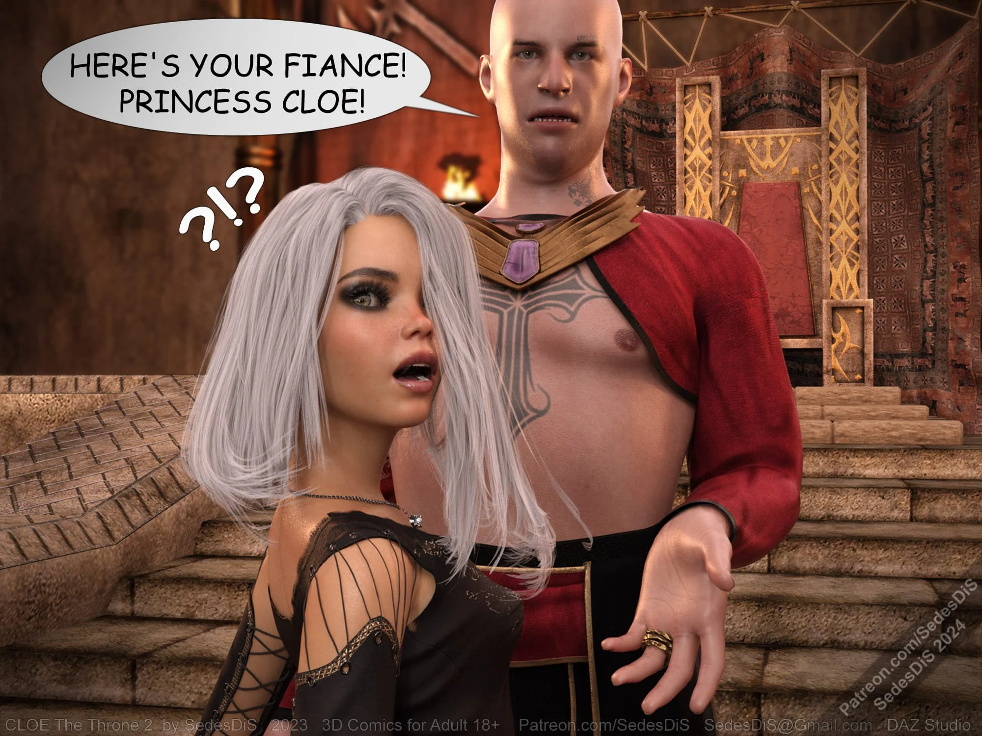 The Story of Cloe [SedesDiS] 7 . Cloe - The Throne 2 - Chapter 7 [SedesDiS] – page 83