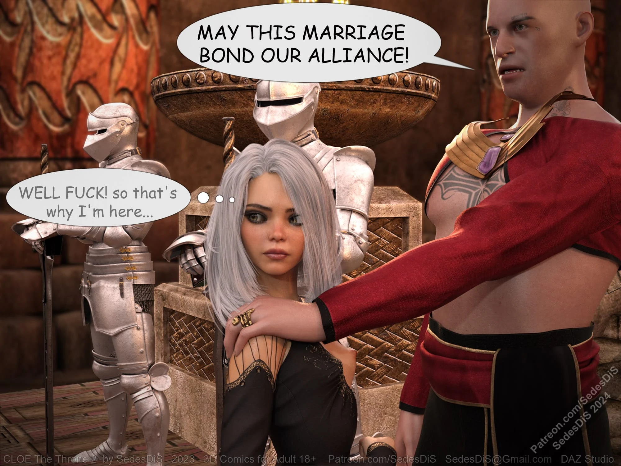 The Story of Cloe [SedesDiS] 7 . Cloe - The Throne 2 - Chapter 7 [SedesDiS] – page 84