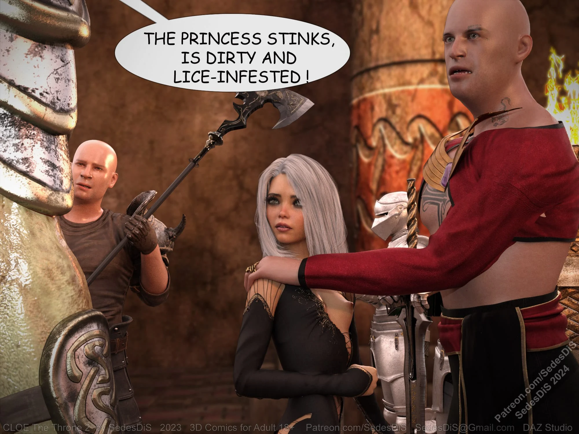 The Story of Cloe [SedesDiS] 7 . Cloe - The Throne 2 - Chapter 7 [SedesDiS] – page 85