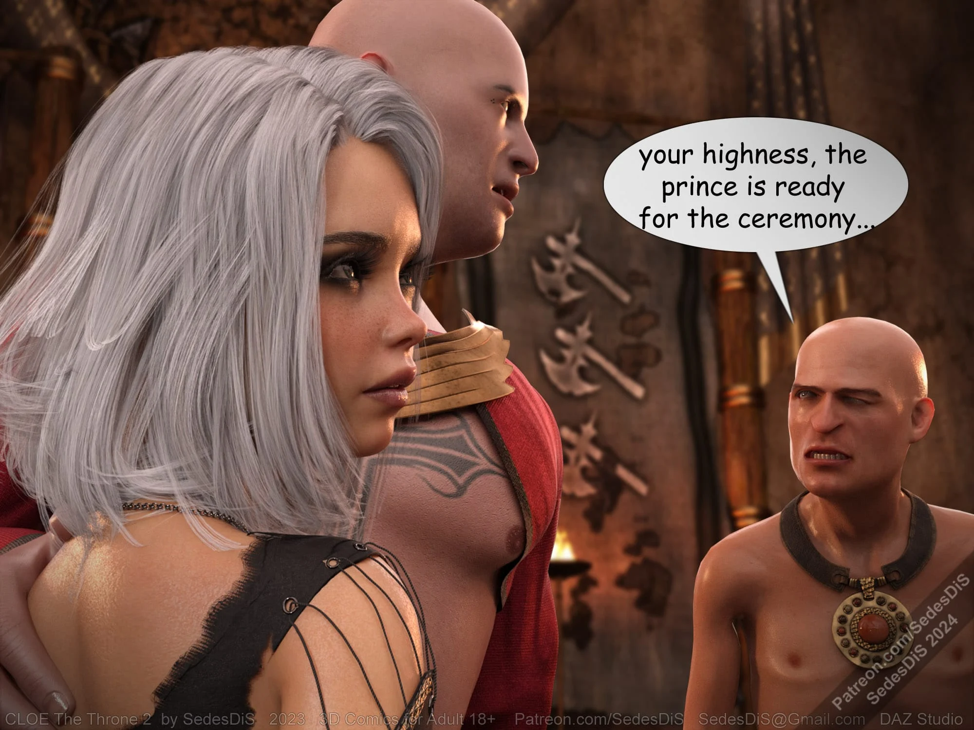 The Story of Cloe [SedesDiS] 7 . Cloe - The Throne 2 - Chapter 7 [SedesDiS] – page 87