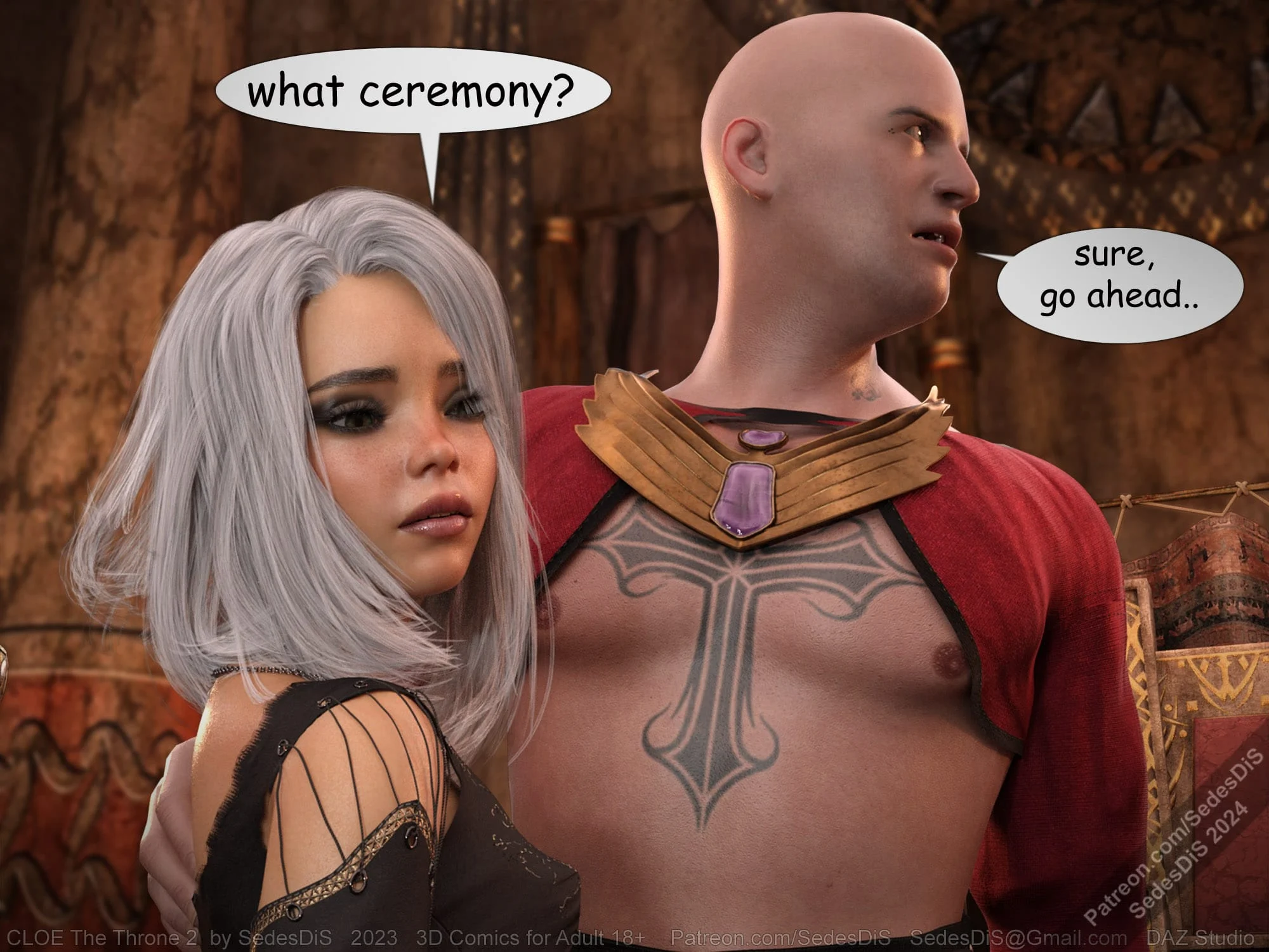 The Story of Cloe [SedesDiS] 7 . Cloe - The Throne 2 - Chapter 7 [SedesDiS] – page 88
