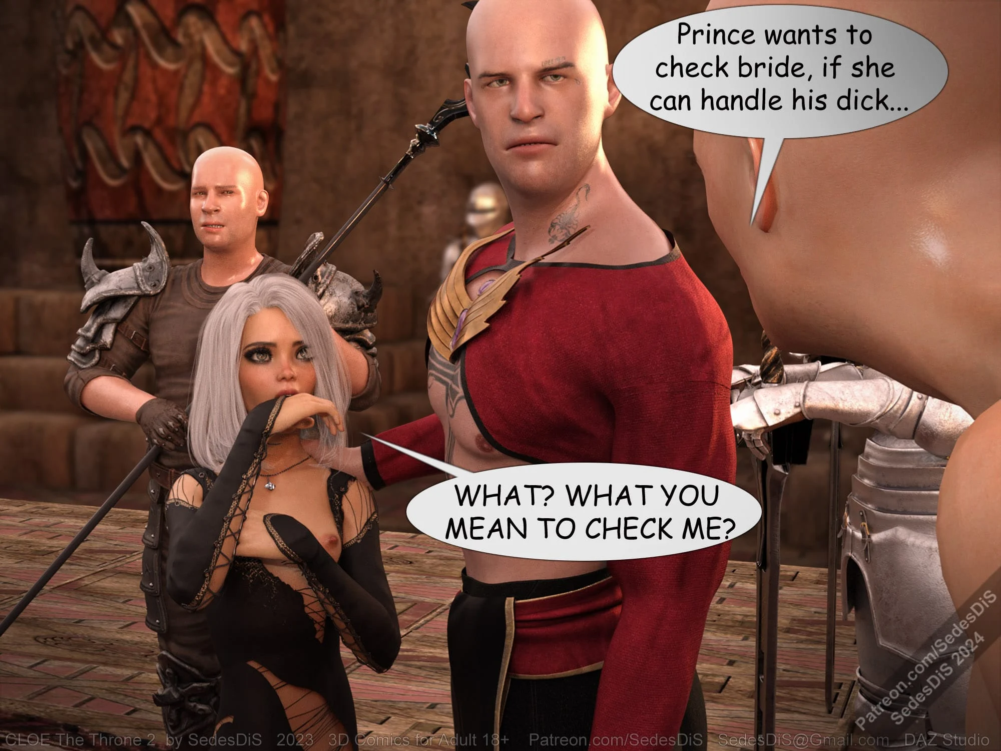 The Story of Cloe [SedesDiS] 7 . Cloe - The Throne 2 - Chapter 7 [SedesDiS] – page 89