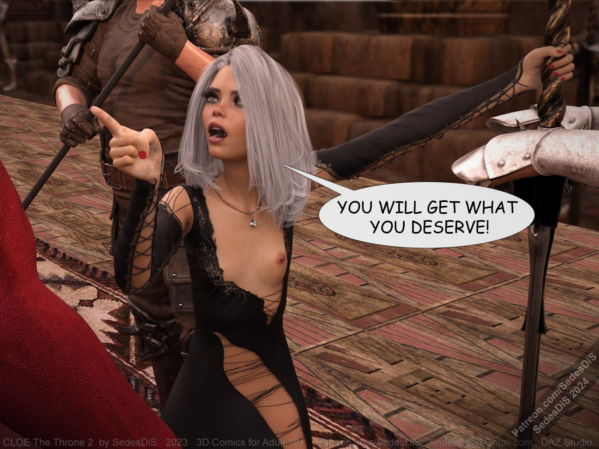 The Story of Cloe [SedesDiS] 7 . Cloe - The Throne 2 - Chapter 7 [SedesDiS] – page 92
