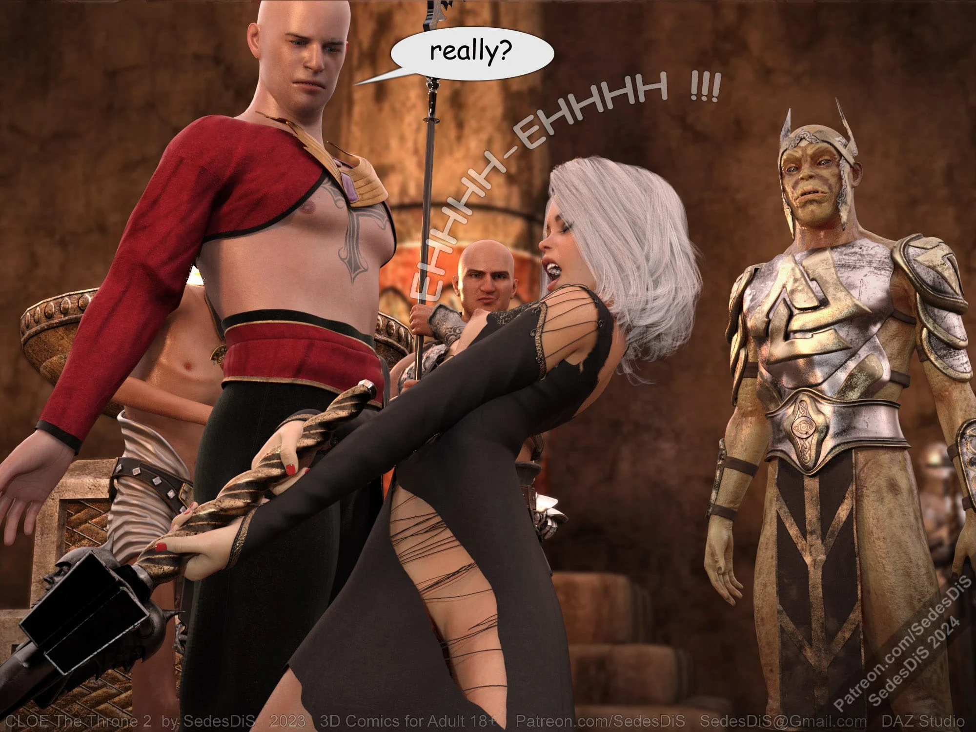 The Story of Cloe [SedesDiS] 7 . Cloe - The Throne 2 - Chapter 7 [SedesDiS] – page 94