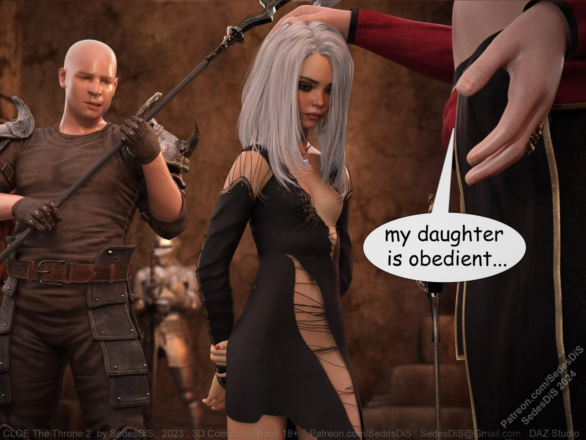 The Story of Cloe [SedesDiS] 7 . Cloe - The Throne 2 - Chapter 7 [SedesDiS] – page 96