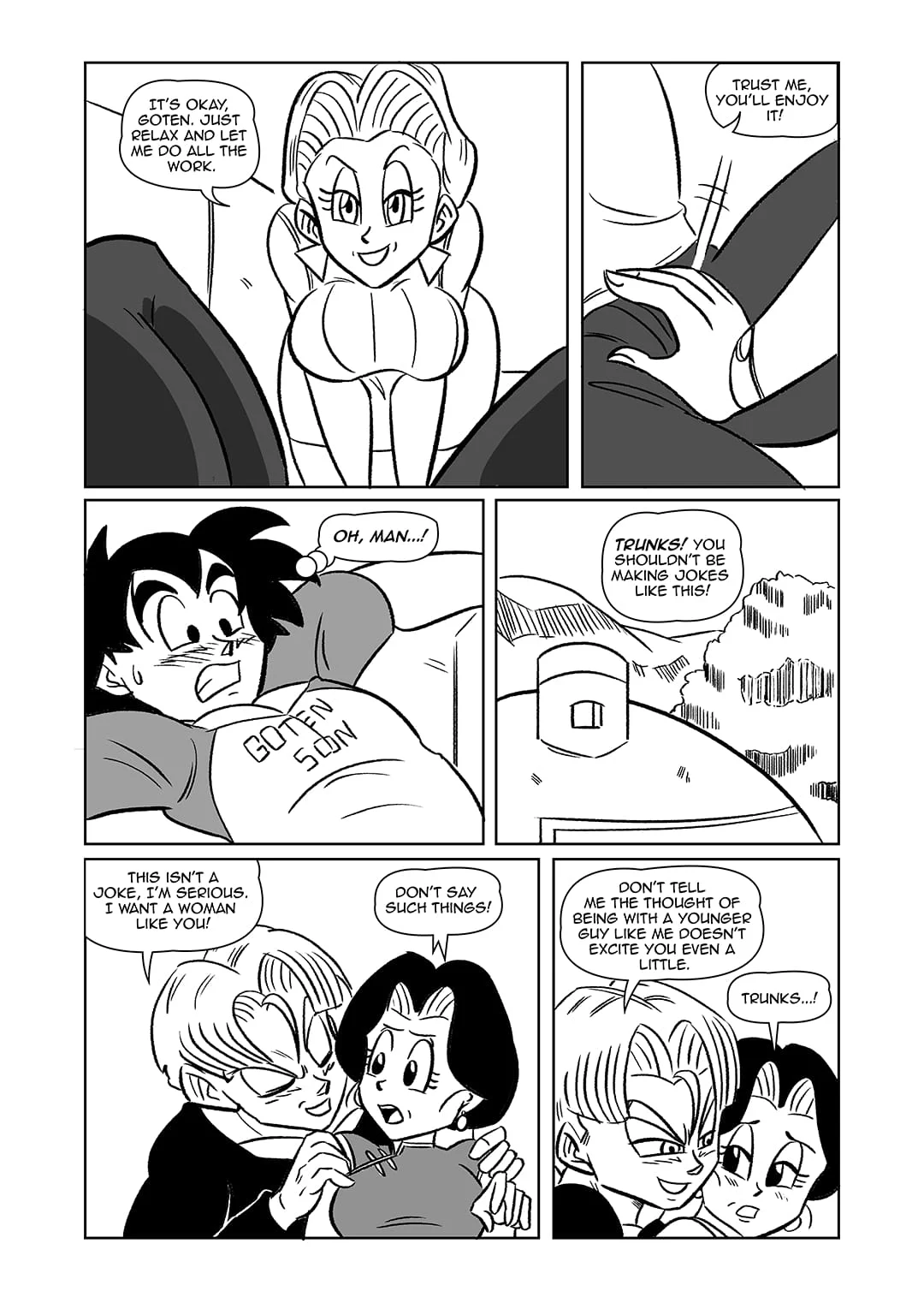 The Switch Up (Dragon Ball Z) [FunsexyDB] 1.5 . The Switch Up - Chapter 1 (Dragon Ball Z) [FunsexyDB] – page 10