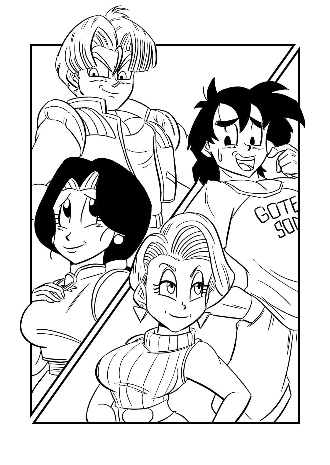 The Switch Up (Dragon Ball Z) [FunsexyDB] 1.5 . The Switch Up - Chapter 1 (Dragon Ball Z) [FunsexyDB] – page 2