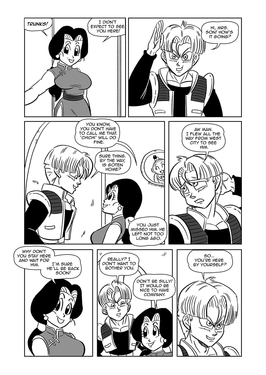 The Switch Up (Dragon Ball Z) [FunsexyDB] 1.5 . The Switch Up - Chapter 1 (Dragon Ball Z) [FunsexyDB] – page 4
