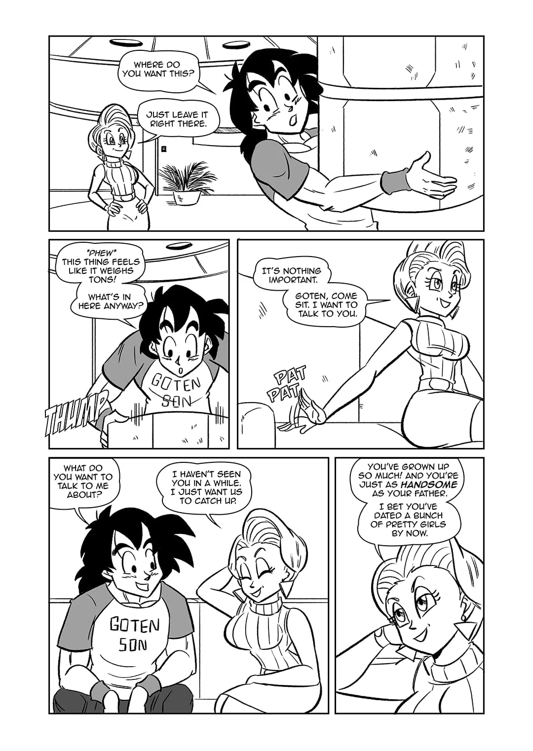 The Switch Up (Dragon Ball Z) [FunsexyDB] 1.5 . The Switch Up - Chapter 1 (Dragon Ball Z) [FunsexyDB] – page 8