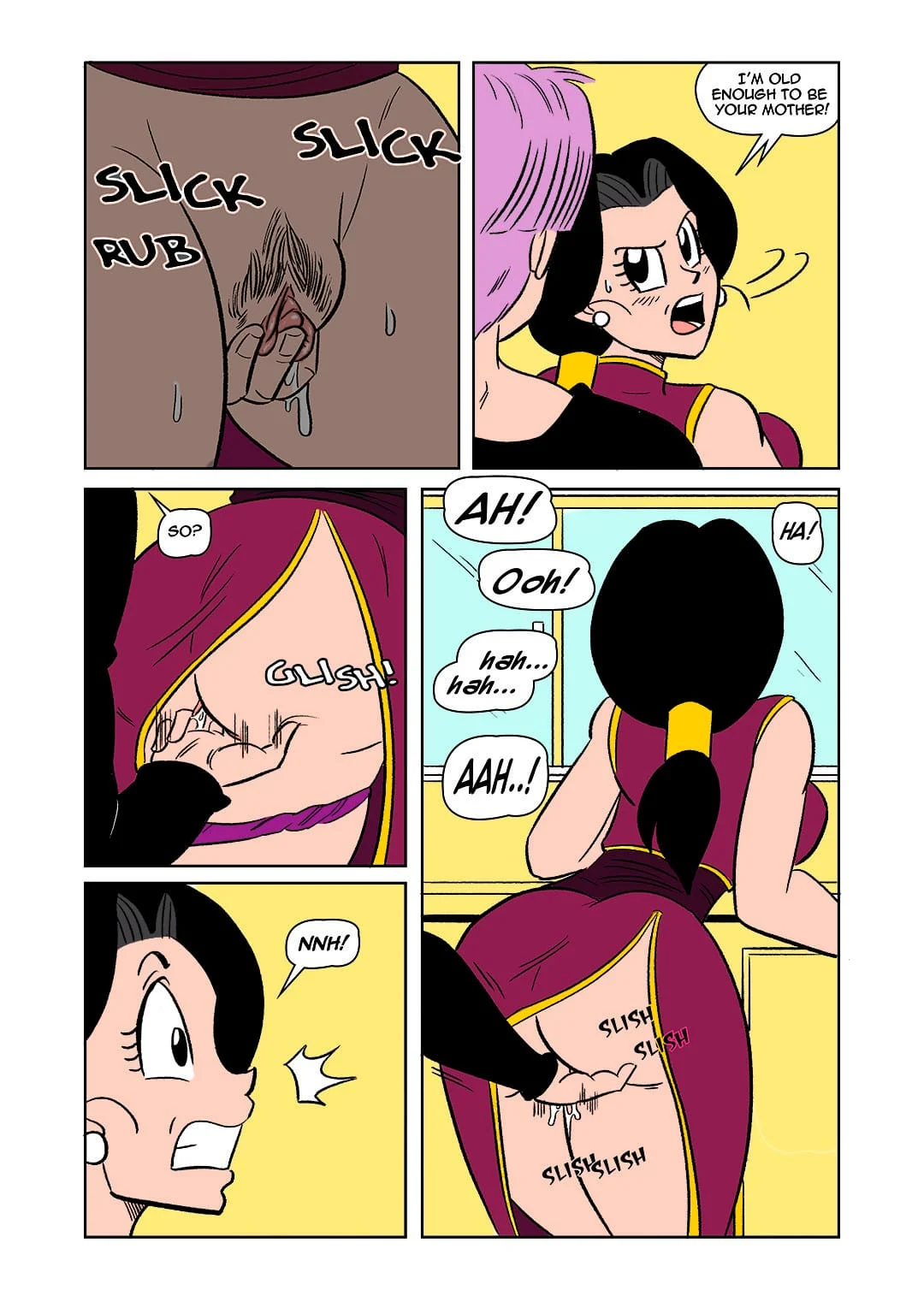 The Switch Up (Dragon Ball Z) [FunsexyDB] 1 . The Switch Up - Colored - Chapter 1 (Dragon Ball Z) [FunsexyDB] – page 12
