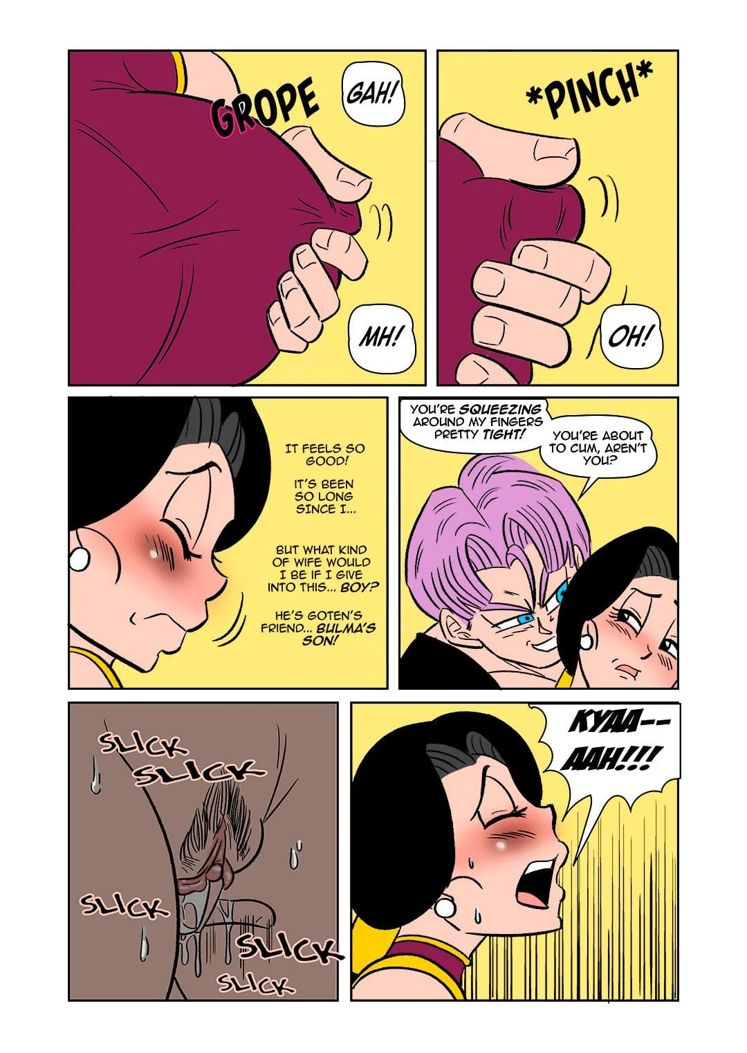 The Switch Up (Dragon Ball Z) [FunsexyDB] 1 . The Switch Up - Colored - Chapter 1 (Dragon Ball Z) [FunsexyDB] – page 13