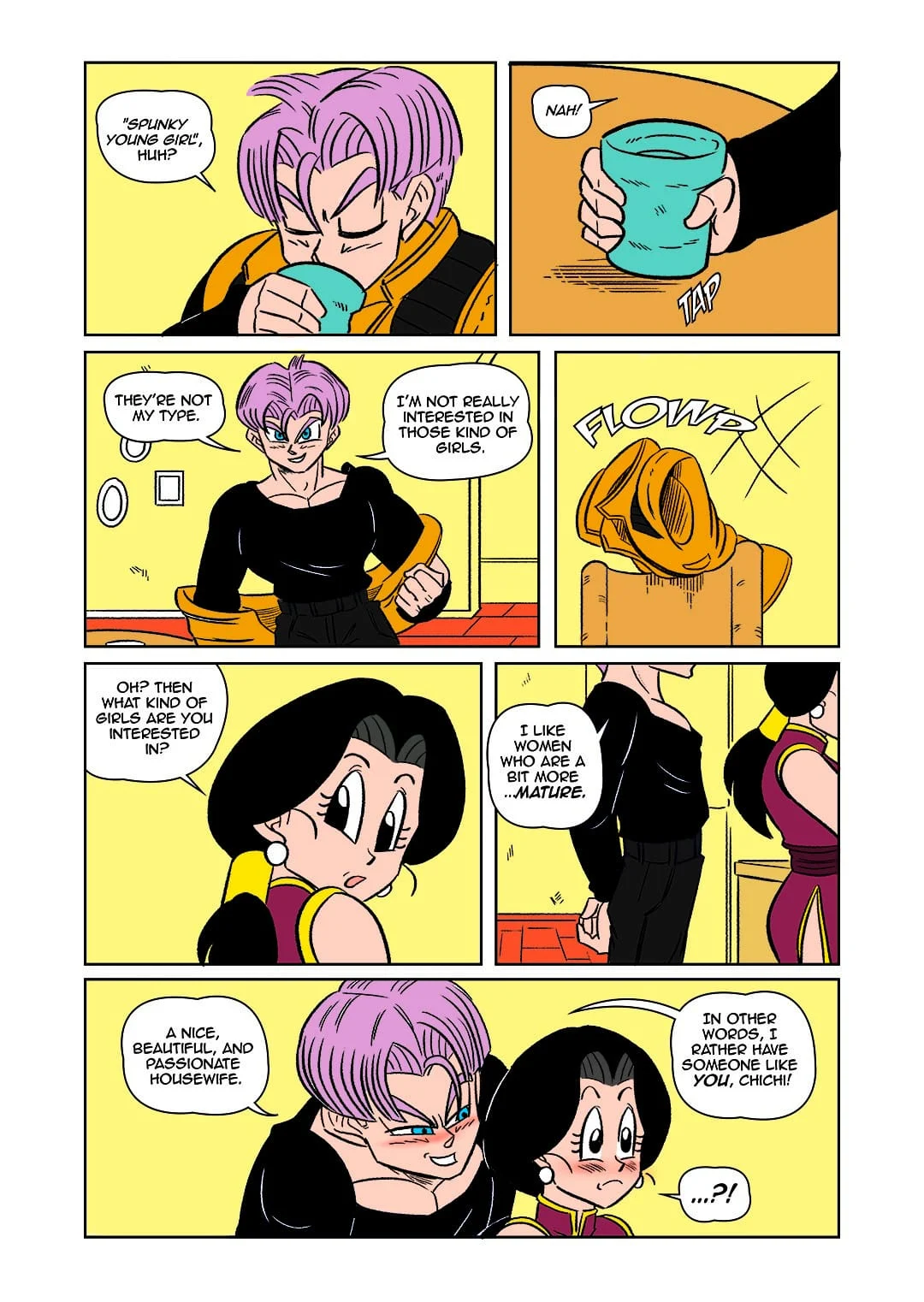 The Switch Up (Dragon Ball Z) [FunsexyDB] 1 . The Switch Up - Colored - Chapter 1 (Dragon Ball Z) [FunsexyDB] – page 7