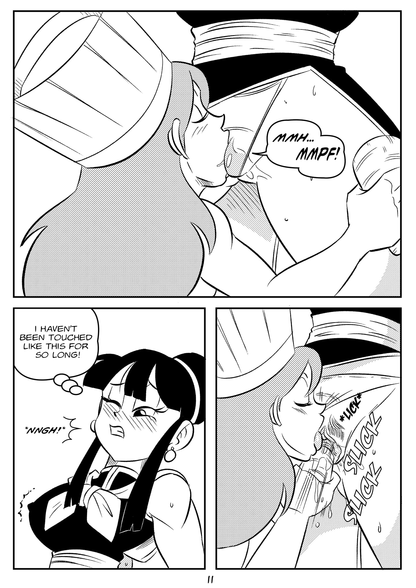 Kooky Cook (Dragon Ball Z) [FunsexyDB] 1 . Kooky Cook - Chapter 1 (Dragon Ball Z) [FunsexyDB] – page 13