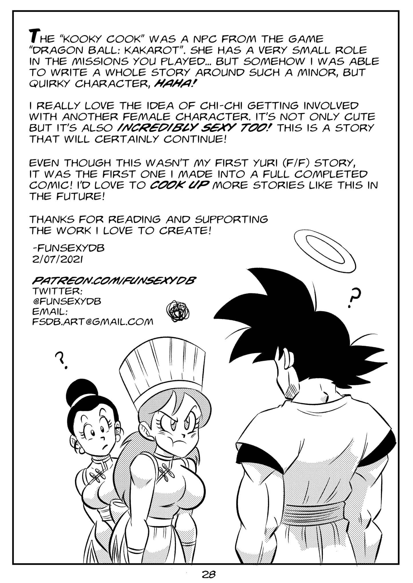 Kooky Cook (Dragon Ball Z) [FunsexyDB] 1 . Kooky Cook - Chapter 1 (Dragon Ball Z) [FunsexyDB] – page 30