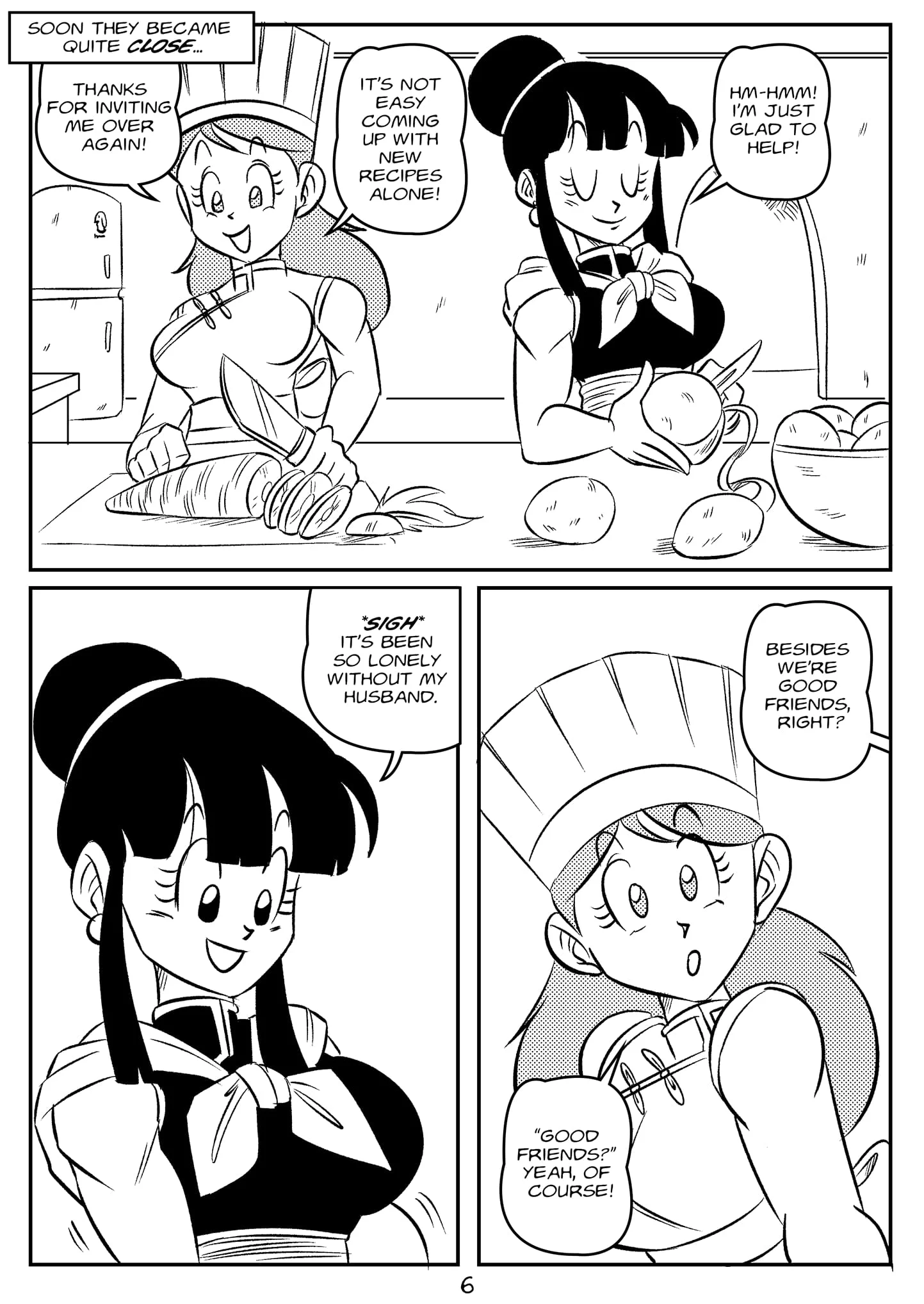Kooky Cook (Dragon Ball Z) [FunsexyDB] 1 . Kooky Cook - Chapter 1 (Dragon Ball Z) [FunsexyDB] – page 8