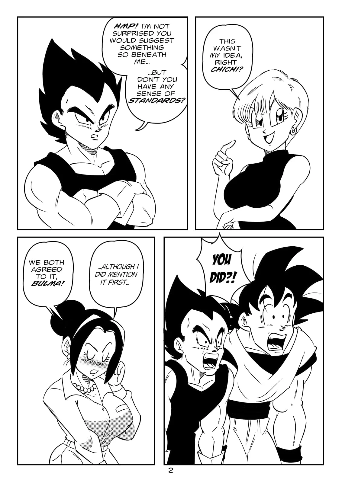 Dragon Swap (Dragon Ball Z) [FunsexyDB] 1 . Dragon Swap - Chapter 1 (Dragon Ball Z) [FunsexyDB] – page 3