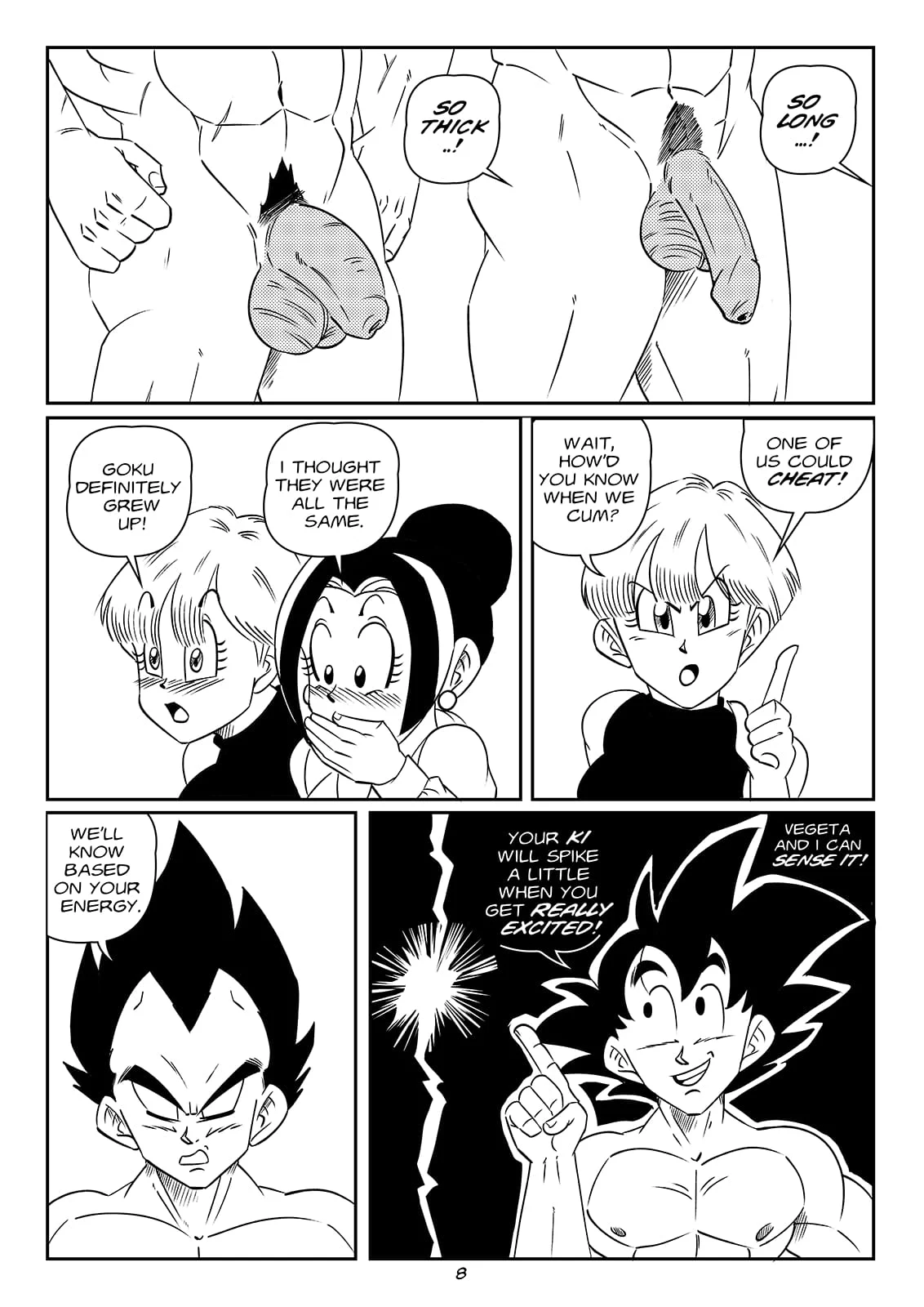 Dragon Swap (Dragon Ball Z) [FunsexyDB] 1 . Dragon Swap - Chapter 1 (Dragon Ball Z) [FunsexyDB] – page 9