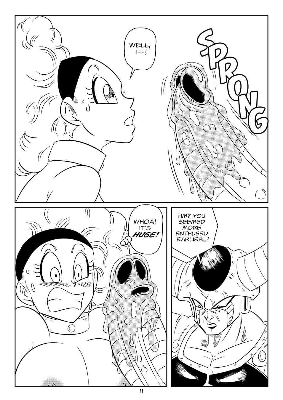 Close Encounter of the Cold Kind (Dragon Ball Z) [FunsexyDB] 1 . Close Encounter of the Cold Kind - Chapter 1 (Dragon Ball Z) [FunsexyDB] – page 12