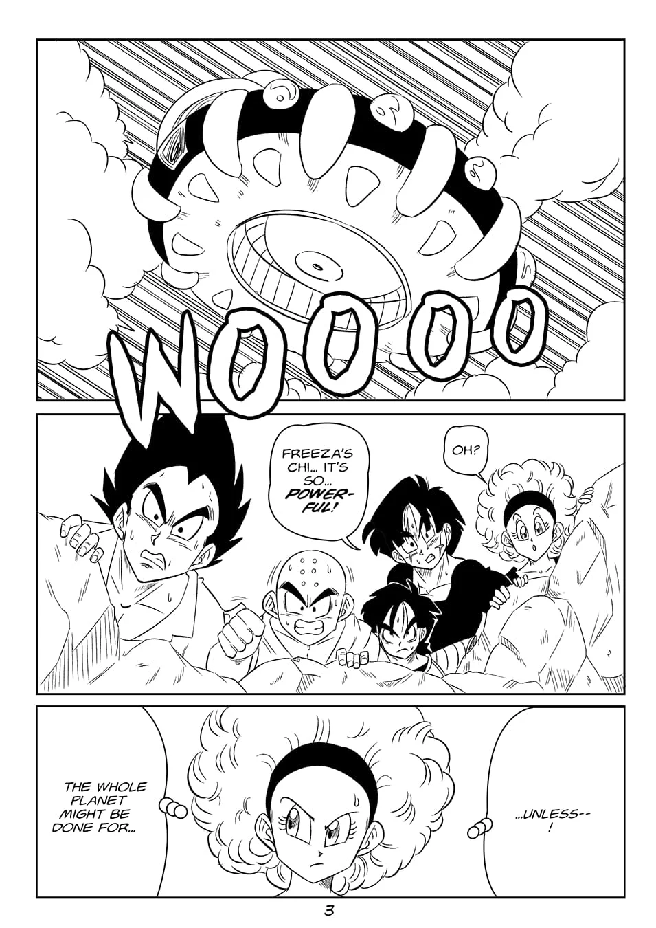 Close Encounter of the Cold Kind (Dragon Ball Z) [FunsexyDB] 1 . Close Encounter of the Cold Kind - Chapter 1 (Dragon Ball Z) [FunsexyDB] – page 4