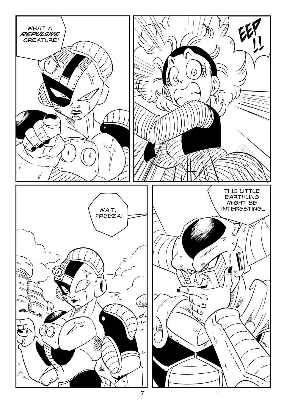 Close Encounter of the Cold Kind (Dragon Ball Z) [FunsexyDB] 1 . Close Encounter of the Cold Kind - Chapter 1 (Dragon Ball Z) [FunsexyDB] – page 8