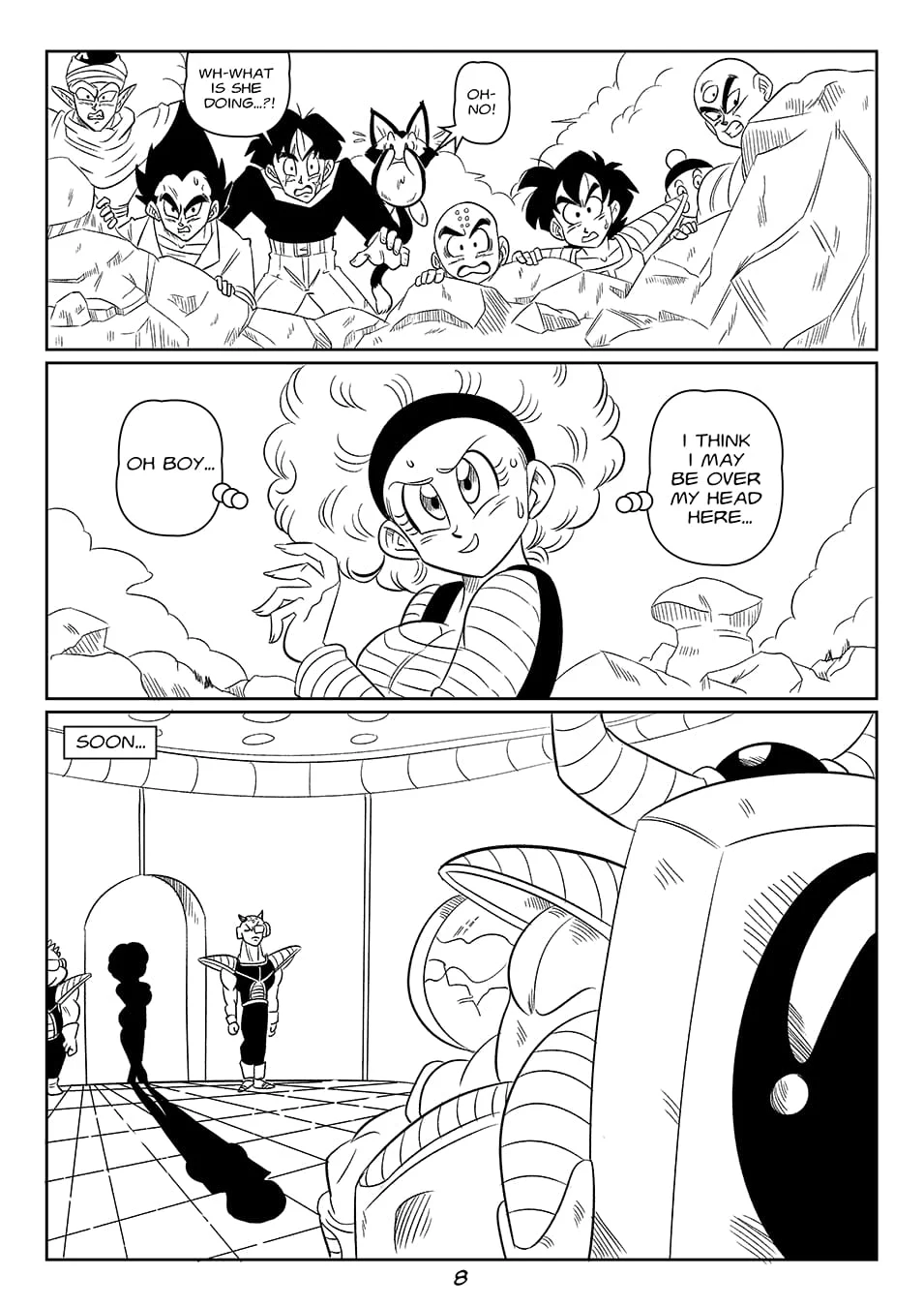 Close Encounter of the Cold Kind (Dragon Ball Z) [FunsexyDB] 1 . Close Encounter of the Cold Kind - Chapter 1 (Dragon Ball Z) [FunsexyDB] – page 9