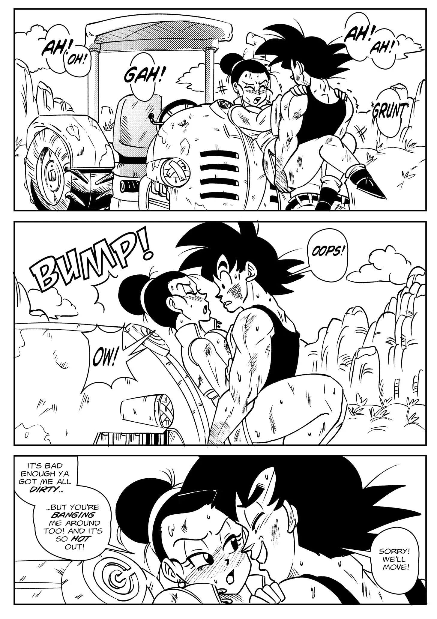 Plowing the fields (Dragon Ball Super) [FunsexyDB] 1 . Plowing the fields - Chapter 1 (Dragon Ball Super) [FunsexyDB] – page 2
