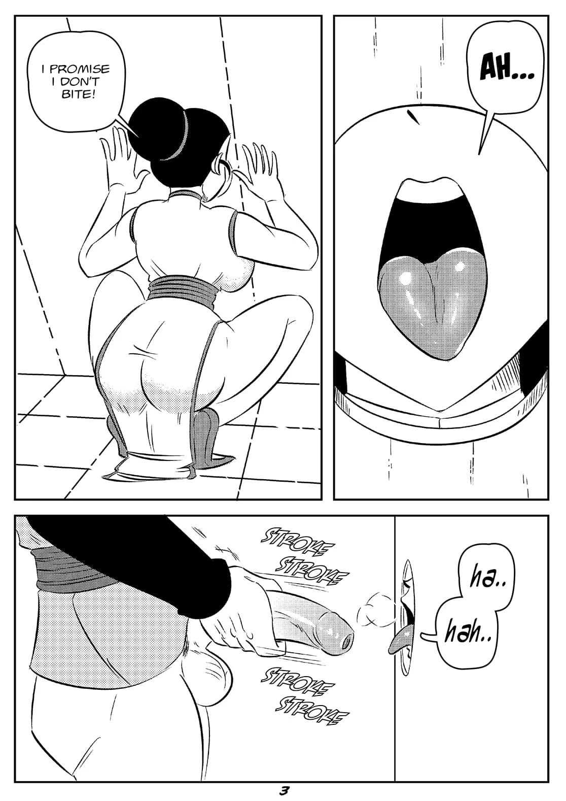 DBG: Hole Milk (Dragon Ball Super) [FunsexyDB] 1 . DBG: Hole Milk - Chapter 1 (Dragon Ball Super) [FunsexyDB] – page 3