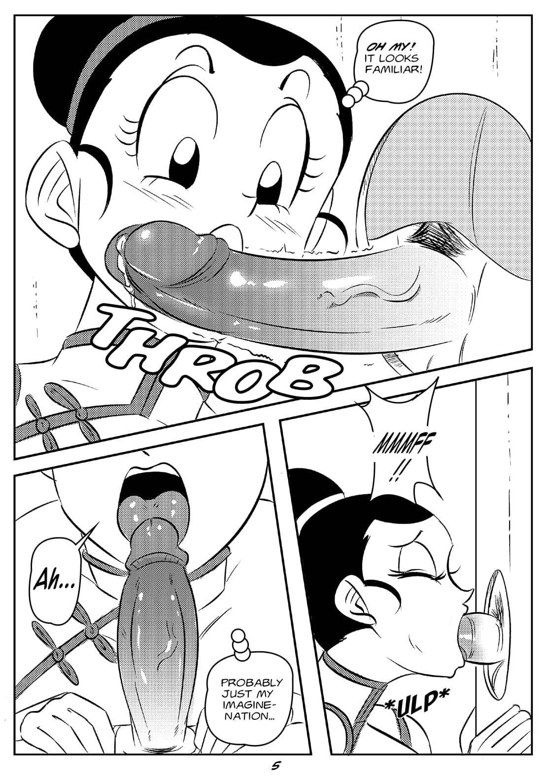 DBG: Hole Milk (Dragon Ball Super) [FunsexyDB] 1 . DBG: Hole Milk - Chapter 1 (Dragon Ball Super) [FunsexyDB] – page 5