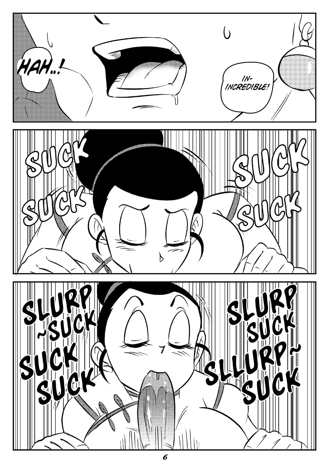 DBG: Hole Milk (Dragon Ball Super) [FunsexyDB] 1 . DBG: Hole Milk - Chapter 1 (Dragon Ball Super) [FunsexyDB] – page 6