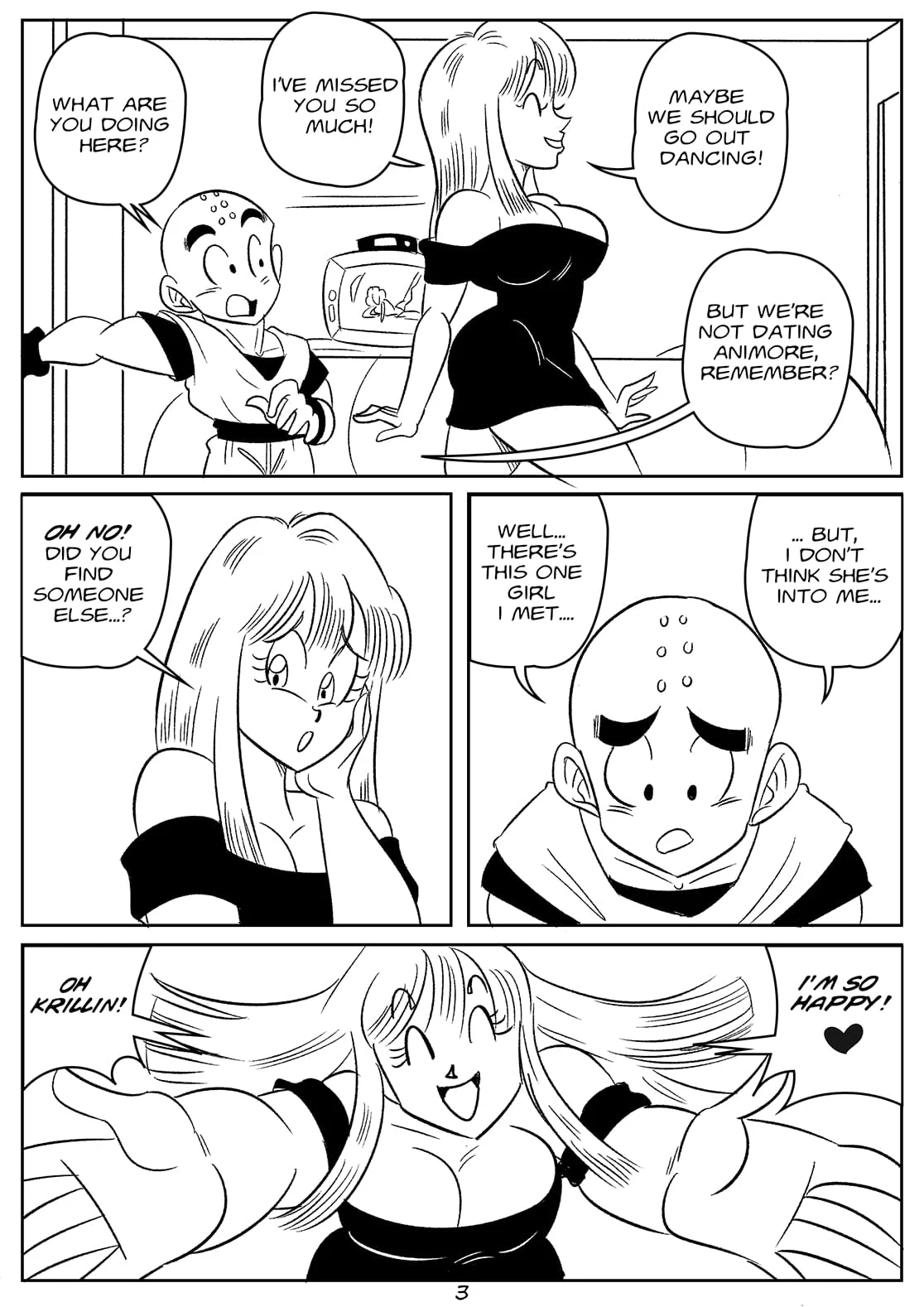 Surprise Visit (Dragon Ball Z) [FunsexyDB] 1 . Surprise Visit - Chapter 1 (Dragon Ball Z) [FunsexyDB] – page 7