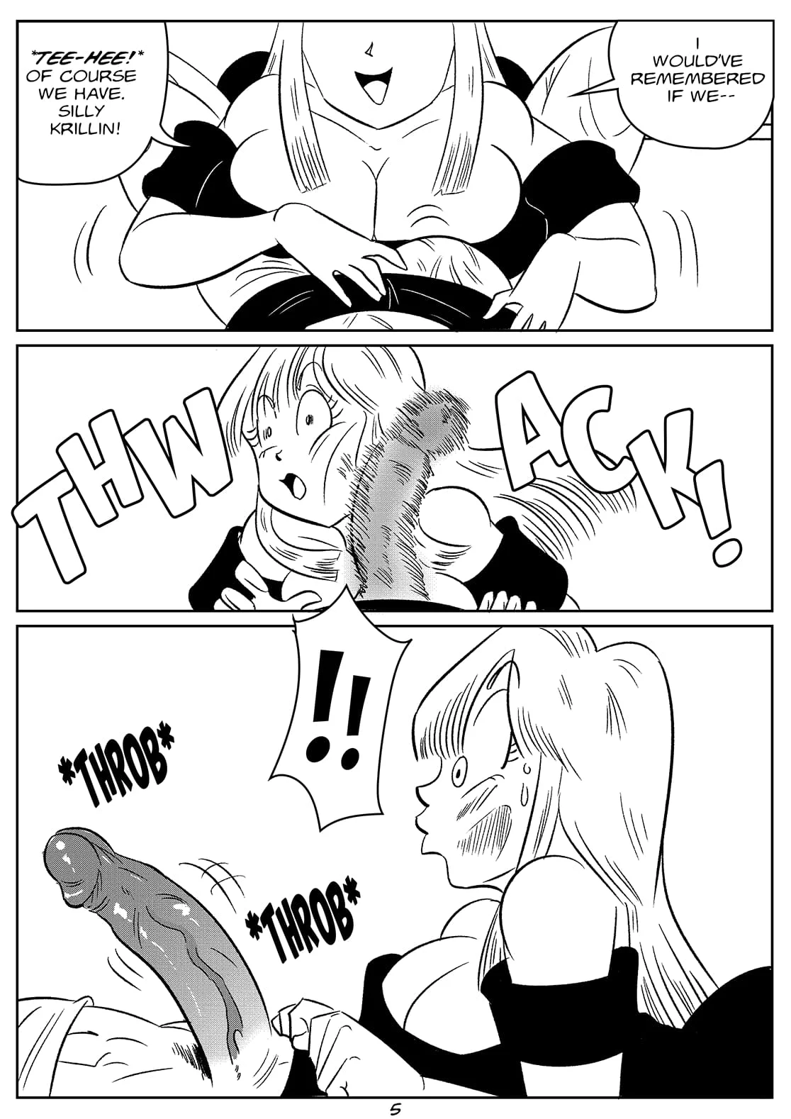 Surprise Visit (Dragon Ball Z) [FunsexyDB] 1 . Surprise Visit - Chapter 1 (Dragon Ball Z) [FunsexyDB] – page 9