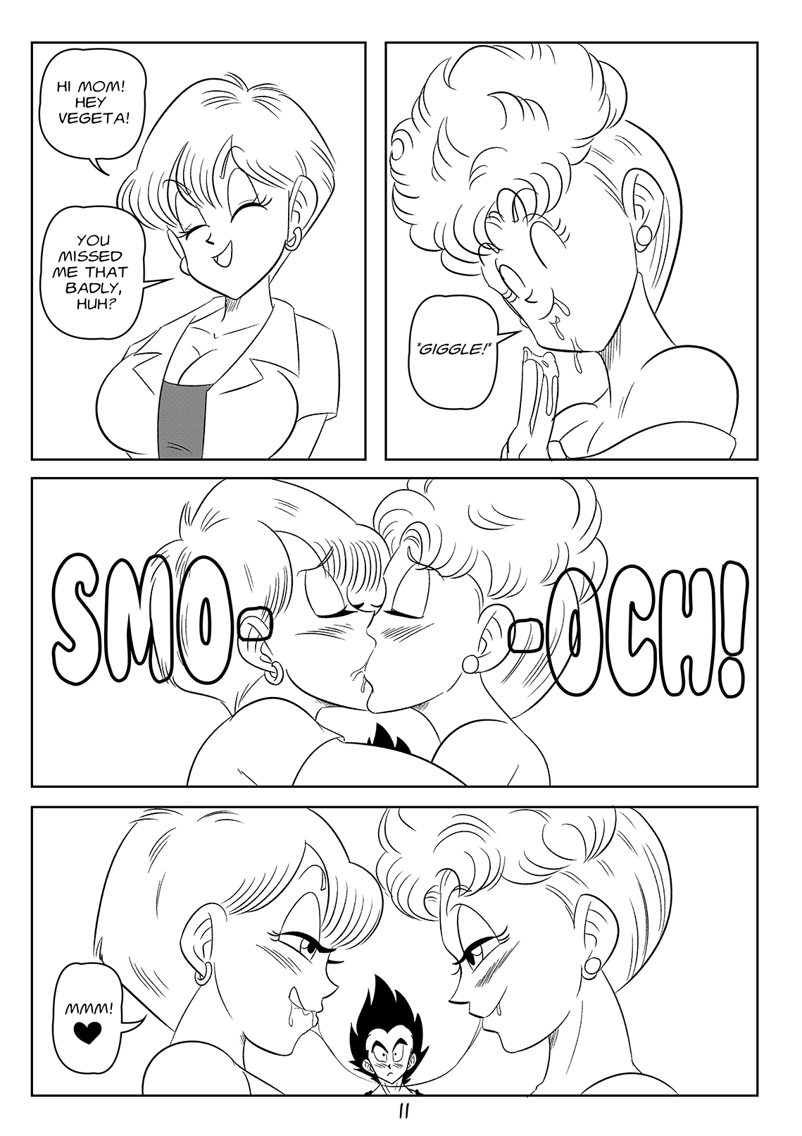 Panchy Knows Best! (Dragon Ball Z) [FunsexyDB] 1 . Panchy Knows Best! - Chapter 1 (Dragon Ball Z) [FunsexyDB] – page 13