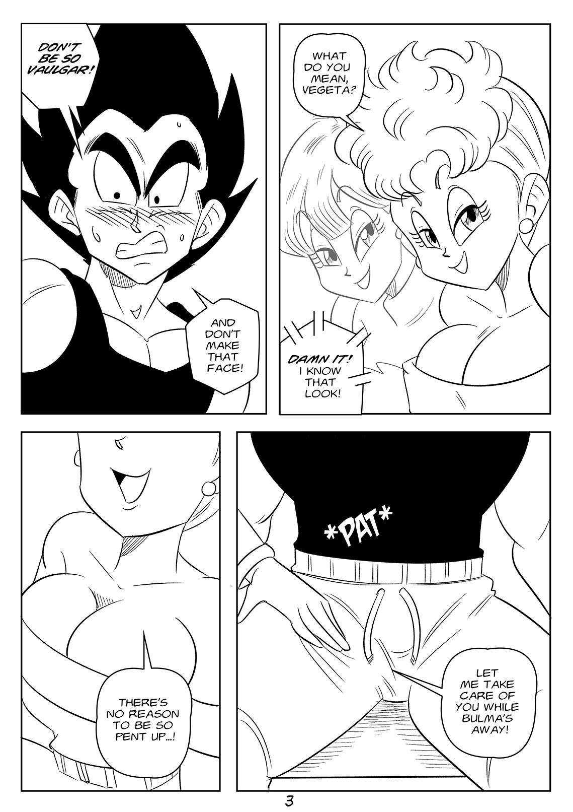 Panchy Knows Best! (Dragon Ball Z) [FunsexyDB] 1 . Panchy Knows Best! - Chapter 1 (Dragon Ball Z) [FunsexyDB] – page 5