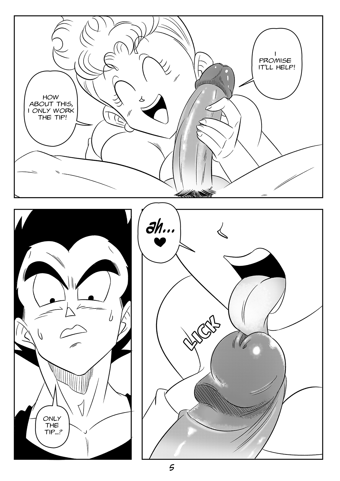 Panchy Knows Best! (Dragon Ball Z) [FunsexyDB] 1 . Panchy Knows Best! - Chapter 1 (Dragon Ball Z) [FunsexyDB] – page 7