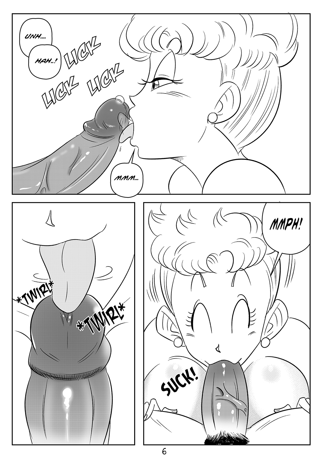 Panchy Knows Best! (Dragon Ball Z) [FunsexyDB] 1 . Panchy Knows Best! - Chapter 1 (Dragon Ball Z) [FunsexyDB] – page 8