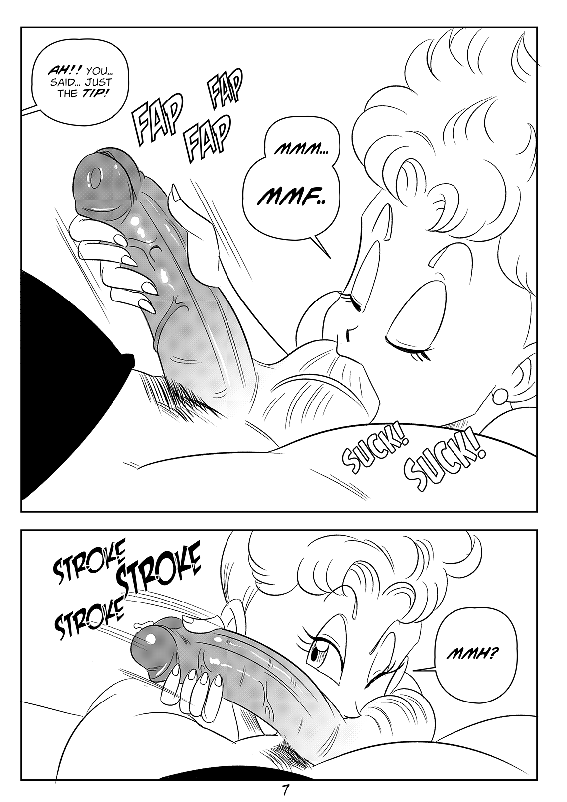 Panchy Knows Best! (Dragon Ball Z) [FunsexyDB] 1 . Panchy Knows Best! - Chapter 1 (Dragon Ball Z) [FunsexyDB] – page 9